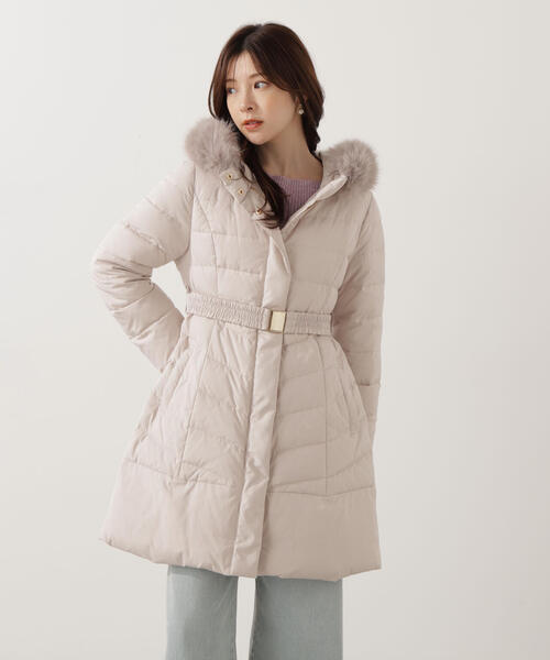 ベルト付ダウン / 1215252101（ダウンジャケット/コート）｜PROPORTION