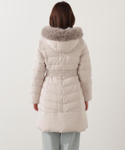 PROPORTION BODY DRESSING（プロポーションボディドレッシング）の「ベルト付ダウン / 1215252101（ダウンジャケット/コート・レディース・ホワイト系その他/ブラック/ベージュ・SMALL/MEDIUM/P/S）」の11枚目の写真