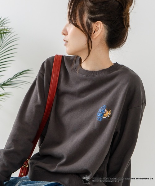 CONVERSE(コンバース)の「【CONVERSE/コンバース】×【TOM AND JERRY/トムとジェリー】オーバーサイズ プリント スウェットトレーナー(スウェット・レディース・ブラック系その他2/ベージュ系その他/ベージュ系その他2/ブラック系その他・LARGE/MEDIUM)」の17枚目の写真