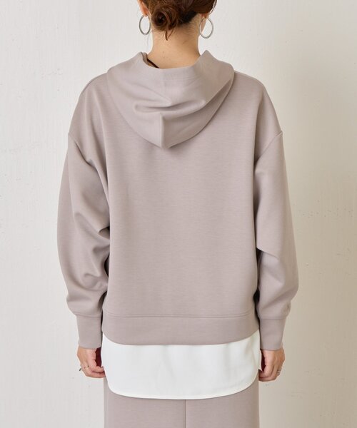 Jena espace merveilleux（ジェナ　エスパスメルヴェイユ）の「【2点セット/再入荷】レイヤードライクセットアップ（ワンピース・レディース・チャコールグレー/ベージュ・FREE）」の18枚目の写真