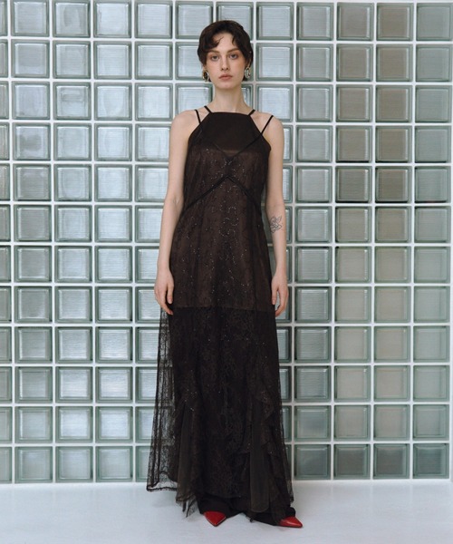 スパンコールレースレディドレス / sparkle lace lady dress（ドレス