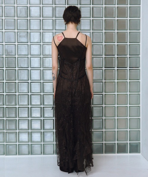 スパンコールレースレディドレス / sparkle lace lady dress（ドレス