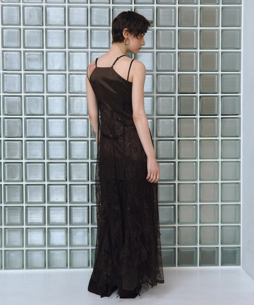 スパンコールレースレディドレス / sparkle lace lady dress（ドレス