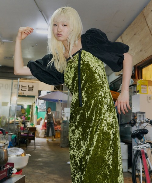 niana/ボリュームパフオーバースリーブ ボレロ ボリュームパフオーバースリーブ / volume puff over sleeve