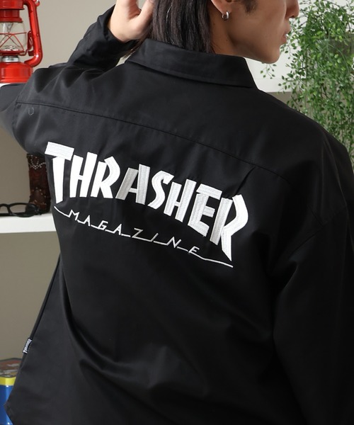thrasher ウエア 楽天市場】スラッシャー THRASHER トラックジャケット ライン