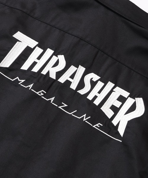 THRASHER(スラッシャー)の「【THRASHER/スラッシャー】長袖 ツイルワークシャツ(シャツ/ブラウス・メンズ・ダークグリーン/ブラック/ベージュ・M/L/XL)」の15枚目の写真