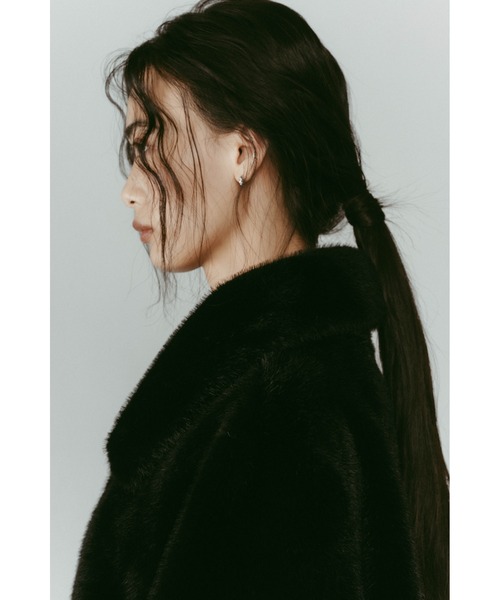 Knuth Marf（クヌースマーフ）の「point collar fur coat（その他アウター・レディース・ブラウン/ブラック・FREE）」の14枚目の写真