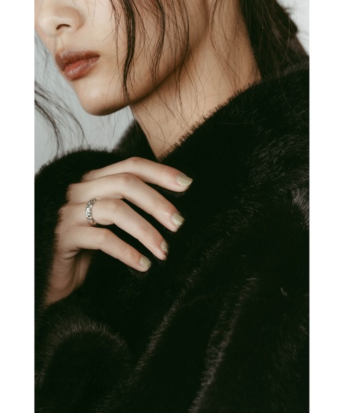 Knuth Marf（クヌースマーフ）の「point collar fur coat（その他アウター・レディース・ブラウン/ブラック・FREE）」の15枚目の写真
