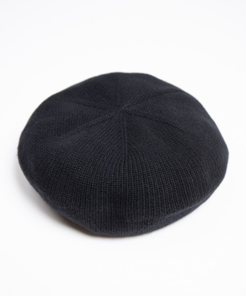 RACAL（ラカル）の「Soft Wool Knit Beret Tam / ソフトウールニットタムベレー（ニットキャップ/ビーニー・メンズ・ネイビー/ブラック/グレー/オフホワイト/ブラウン・FREE）」の11枚目の写真