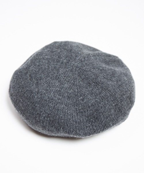 RACAL（ラカル）の「Soft Wool Knit Beret Tam / ソフトウールニットタムベレー（ニットキャップ/ビーニー・メンズ・ネイビー/ブラック/グレー/オフホワイト/ブラウン・FREE）」の13枚目の写真