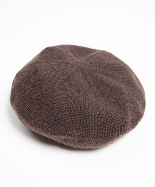 RACAL（ラカル）の「Soft Wool Knit Beret Tam / ソフトウールニットタムベレー（ニットキャップ/ビーニー・メンズ・ネイビー/ブラック/グレー/オフホワイト/ブラウン・FREE）」の14枚目の写真
