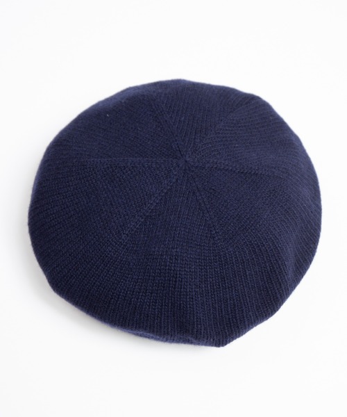RACAL（ラカル）の「Soft Wool Knit Beret Tam / ソフトウールニットタムベレー（ニットキャップ/ビーニー・メンズ・ネイビー/ブラック/グレー/オフホワイト/ブラウン・FREE）」の16枚目の写真