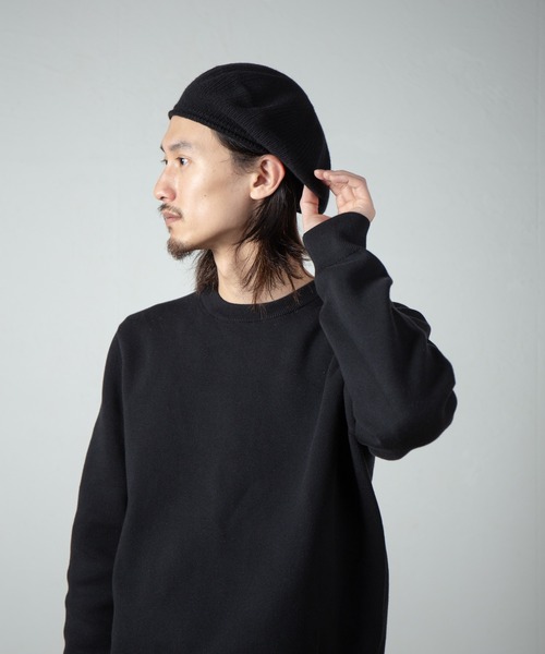 RACAL（ラカル）の「Soft Wool Knit Beret Tam / ソフトウールニットタムベレー（ニットキャップ/ビーニー・メンズ・ネイビー/ブラック/グレー/オフホワイト/ブラウン・FREE）」の20枚目の写真
