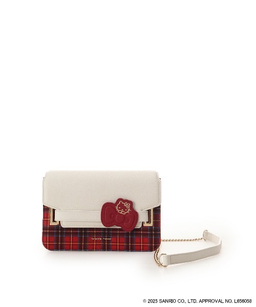 Samantha Thavasa(サマンサタバサ)の「「ハローキティ」コレクション ショルダーバッグ(ショルダーバッグ・レディース・ホワイト/ブラック・FREE)」の1枚目の写真