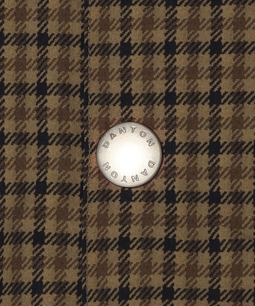 MEN'S NYLON TUSSAH WORK JACKET PLAID（ブルゾン）｜DANTON（ダントン