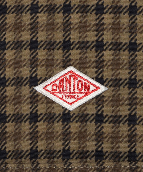 MEN'S NYLON TUSSAH WORK JACKET PLAID（ブルゾン）｜DANTON（ダントン