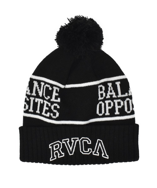 RVCA（ルーカ）の「RVCA/ルーカ ビーニー 2WAY HITTER BEANIE BF042-906（ニットキャップ/ビーニー・メンズ・カーキオリーブ/ブラック/アイボリー・FREE）」の2枚目の写真