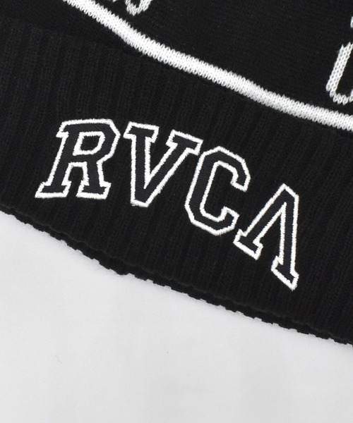 RVCA（ルーカ）の「RVCA/ルーカ ビーニー 2WAY HITTER BEANIE BF042-906（ニットキャップ/ビーニー・メンズ・カーキオリーブ/ブラック/アイボリー・FREE）」の7枚目の写真