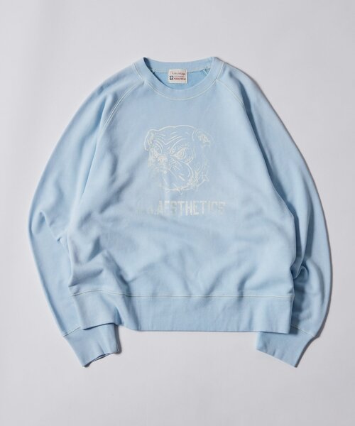 WHO'S WHO gallery（フーズフーギャラリー）の「【FromVintage】アニマルスウェット（スウェット・メンズ・チャコールグレー/サックスブルー/イエロー/バーガンディー・X-SMALL/SMALL/MEDIUM）」の2枚目の写真