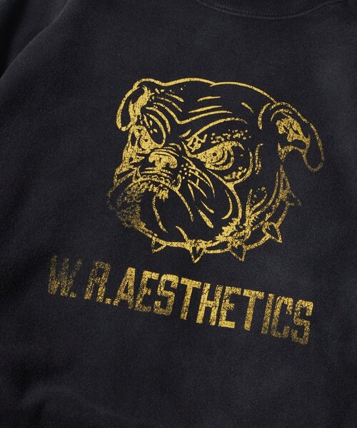 WHO'S WHO gallery（フーズフーギャラリー）の「【FromVintage】アニマルスウェット（スウェット・メンズ・チャコールグレー/サックスブルー/イエロー/バーガンディー・X-SMALL/SMALL/MEDIUM）」の12枚目の写真