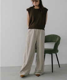 DRWCYS | サイドラインワイドパンツ(スラックス)