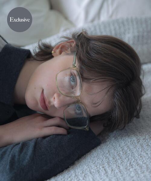 別注』KANEKO OPTICAL×URBAN RESEARCH スクエアクリアUVレンズ（メガネ