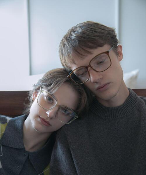 別注』KANEKO OPTICAL×URBAN RESEARCH スクエアクリアUVレンズ（メガネ