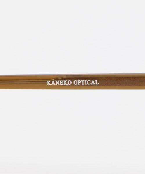 KANEKO OPTICAL（カネコオプティカル）の「『別注』KANEKO OPTICAL×URBAN RESEARCH　スクエアクリアUVレンズ（メガネ・レディース・オリーブ/ブラウン・-）」の4枚目の写真