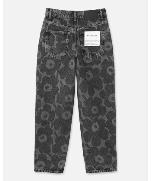 marimekko(マリメッコ)の「【ノベルティ付】《Maridenim》 Barrel Unikko / jeans pants(デニムパンツ・レディース・ライトグレー・30inch/29inch/28inch/27inch/26inch/25inch)」の9枚目の写真