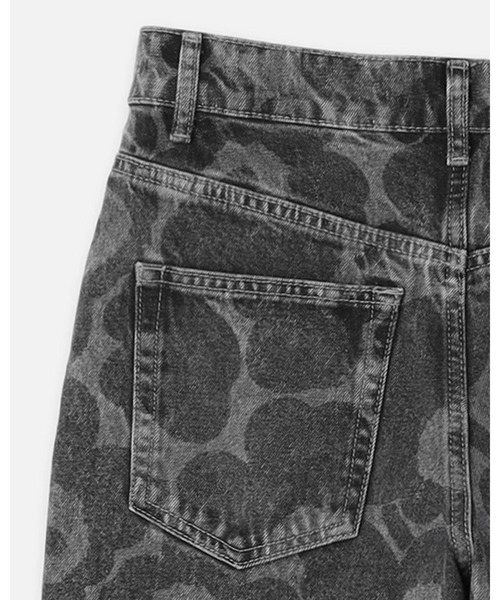 marimekko(マリメッコ)の「【ノベルティ付】《Maridenim》 Barrel Unikko / jeans pants(デニムパンツ・レディース・ライトグレー・30inch/29inch/28inch/27inch/26inch/25inch)」の2枚目の写真