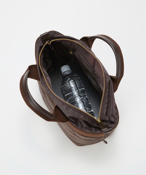 Breath TOPKAPI(ブレストプカピ)の「【Breath TOPKAPI】RIPPLE リプル キルティング B5 トートバッグ / 撥水 / 軽量(トートバッグ・レディース・ブラック/カーキ/ブラウン・FREE)」の16枚目の写真