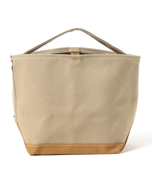 TEMBEA トートバッグ ベージュ グリーン TEMBEA トートバッグ ベージュ グリーン