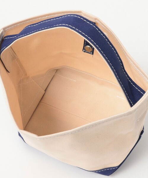 TEMBEA（テンベア）の「TEMBEA / CUBE TOTE BASIC（トートバッグ・レディース・オリーブ/ナチュラル・ONE SIZE）」の7枚目の写真