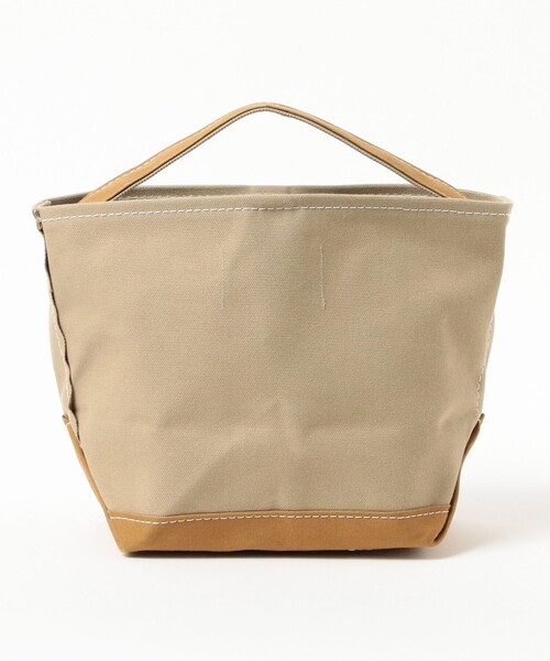 TEMBEA（テンベア）の「TEMBEA / CUBE TOTE BASIC（トートバッグ・レディース・オリーブ/ナチュラル・ONE SIZE）」の8枚目の写真