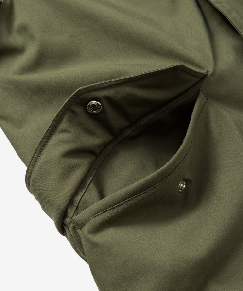 rehacer(レアセル)の「rehacer : Short Mods Jacket / ショートモッズジャケット(ミリタリージャケット・メンズ・ブラック/カーキ・SMALL/MEDIUM/LARGE)」の6枚目の写真