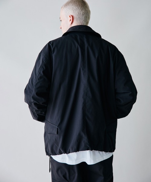 rehacer(レアセル)の「rehacer : Short Mods Jacket / ショートモッズジャケット(ミリタリージャケット・メンズ・ブラック/カーキ・SMALL/MEDIUM/LARGE)」の3枚目の写真