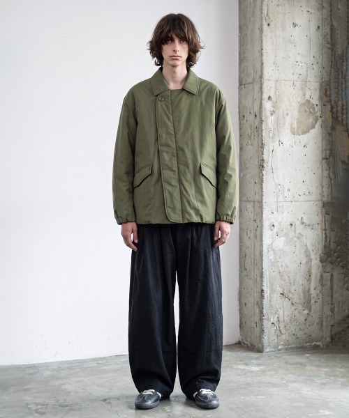 rehacer(レアセル)の「rehacer : Short Mods Jacket / ショートモッズジャケット(ミリタリージャケット・メンズ・ブラック/カーキ・SMALL/MEDIUM/LARGE)」の20枚目の写真