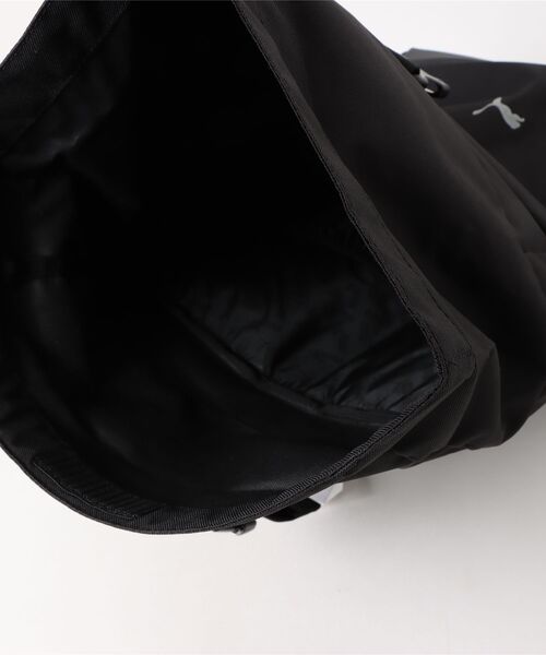 PUMA（プーマ）の「《PUMA》PUMATECH ﾛｰﾙﾄｯﾌﾟﾊﾞｯｸﾊﾟ（バックパック/リュック・メンズ・ブラック/ブラウン系その他・フリー）」の4枚目の写真