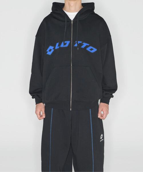 LOTTO（ロット）の「LOTTO　ARCH LOGO ZIP HOODIE（スウェット・メンズ・グレー/ブラック/ネイビー・X-LARGE/LARGE/XX-LARGE/MEDIUM）」の8枚目の写真