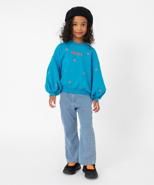 BREEZE（ブリーズ）の「【リンク/ジュニア対応】タックいっぱいトレーナー（スウェット・キッズ・ブルー/ベビーピンク/レッド・80/90/100/110/120/130/140）」の14枚目の写真