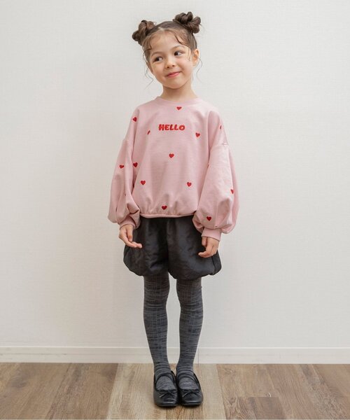 BREEZE（ブリーズ）の「【リンク/ジュニア対応】タックいっぱいトレーナー（スウェット・キッズ・ブルー/ベビーピンク/レッド・80/90/100/110/120/130/140）」の9枚目の写真