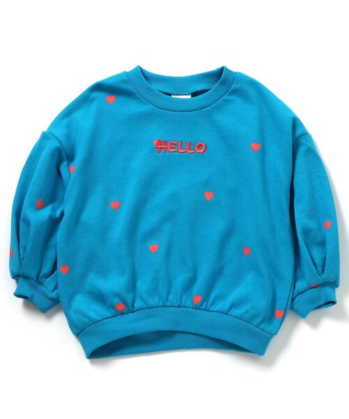 BREEZE（ブリーズ）の「【リンク/ジュニア対応】タックいっぱいトレーナー（スウェット・キッズ・ブルー/ベビーピンク/レッド・80/90/100/110/120/130/140）」の12枚目の写真