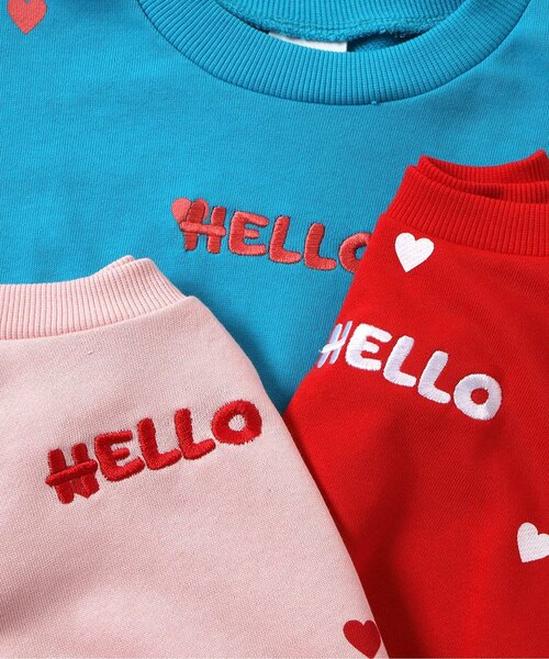 BREEZE（ブリーズ）の「【リンク/ジュニア対応】タックいっぱいトレーナー（スウェット・キッズ・ブルー/ベビーピンク/レッド・80/90/100/110/120/130/140）」の20枚目の写真