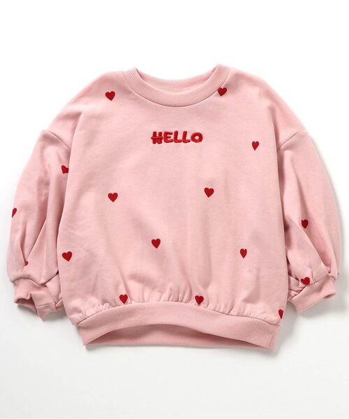 BREEZE（ブリーズ）の「【リンク/ジュニア対応】タックいっぱいトレーナー（スウェット・キッズ・ブルー/ベビーピンク/レッド・80/90/100/110/120/130/140）」の8枚目の写真