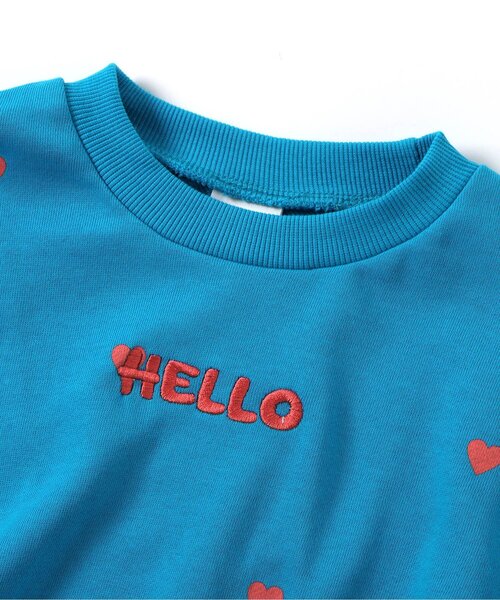 BREEZE（ブリーズ）の「【リンク/ジュニア対応】タックいっぱいトレーナー（スウェット・キッズ・ブルー/ベビーピンク/レッド・80/90/100/110/120/130/140）」の21枚目の写真