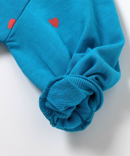 BREEZE（ブリーズ）の「【リンク/ジュニア対応】タックいっぱいトレーナー（スウェット・キッズ・ブルー/ベビーピンク/レッド・80/90/100/110/120/130/140）」の6枚目の写真