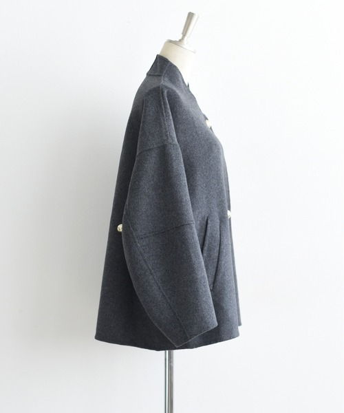 リバー仕立てハーフコート Eimee Law│Eimee Law & LHELBIE 公式