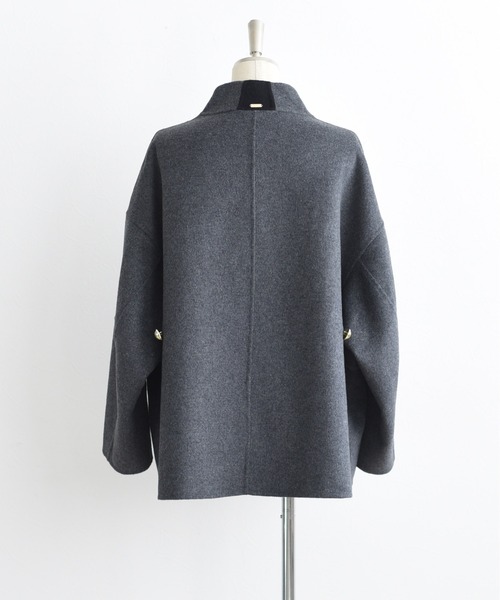 リバー仕立てハーフコート Eimee Law│Eimee Law & LHELBIE 公式