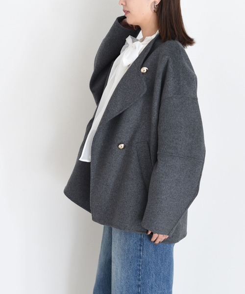 リバー仕立てハーフコート Eimee Law│Eimee Law & LHELBIE 公式