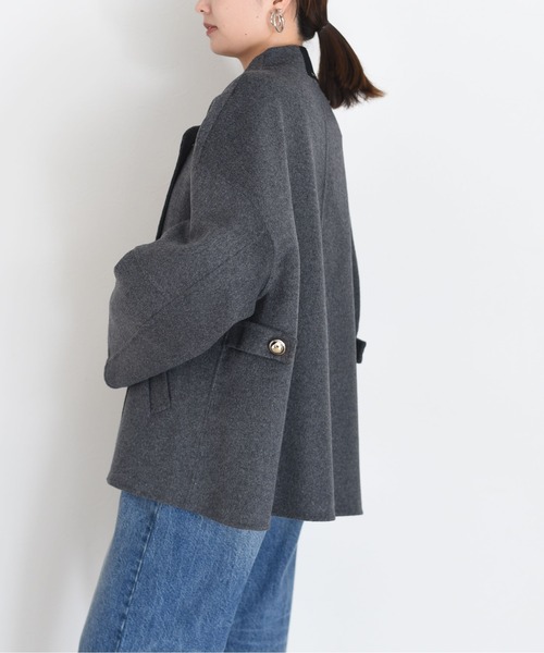 新品　今季　完売品　エイミーロウ カラーブロック リバーコート　オレンジ 新品 今季 完売品 エイミーロウ カラーブロック リバーコート オレンジ